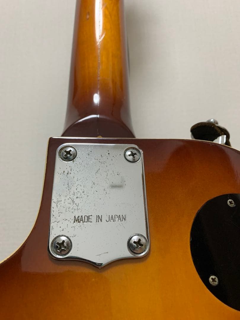 レスポール　Bigsby搭載　タバコサンバースト