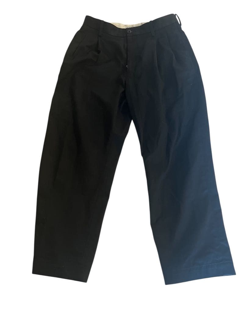 ワコマリアDOUBLE PLEATED CHINO TROUSERS