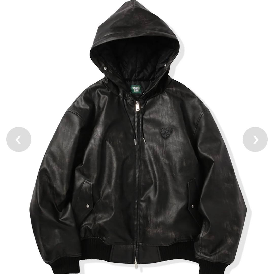 that's life ザッツライフ ファー付きレザージャケット