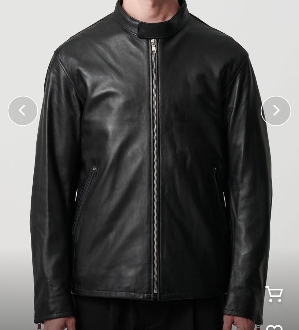 割引特価！BEAUTY&YOUTH ブラックM シングルライダースジャケット