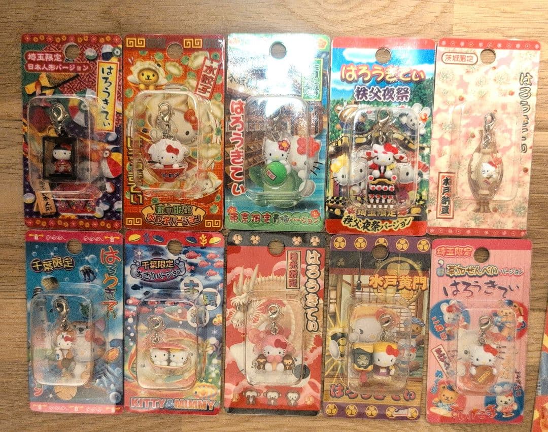 ご当地キティ ファスナーマスコット ハローキティ　根付　ストラップ　まとめ②