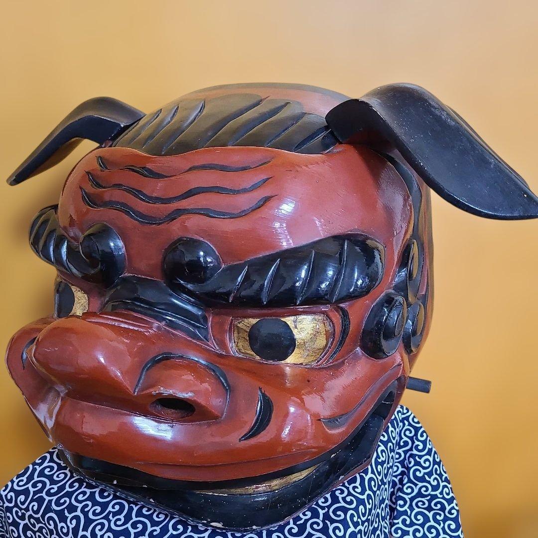 獅子舞　獅子頭