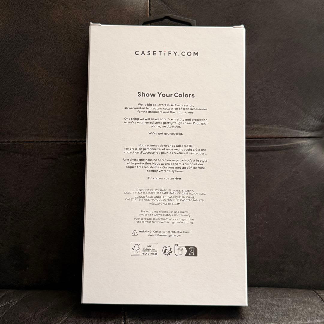 CASETIFY fragment iPhone16pro用