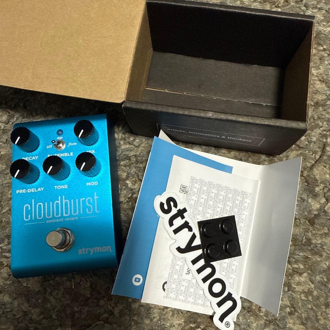 Strymon Cloudburst reverb ストライモン リバーブ