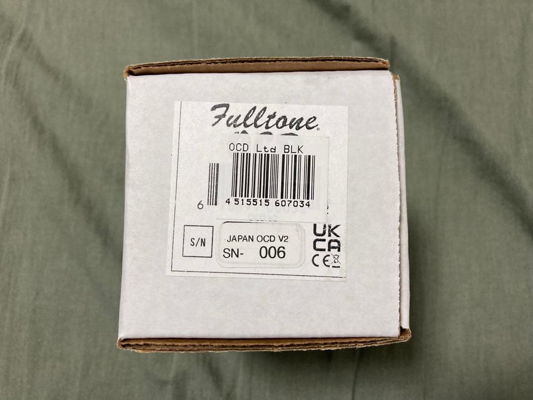 ギター Fulltone OCD v2 LTD BLK