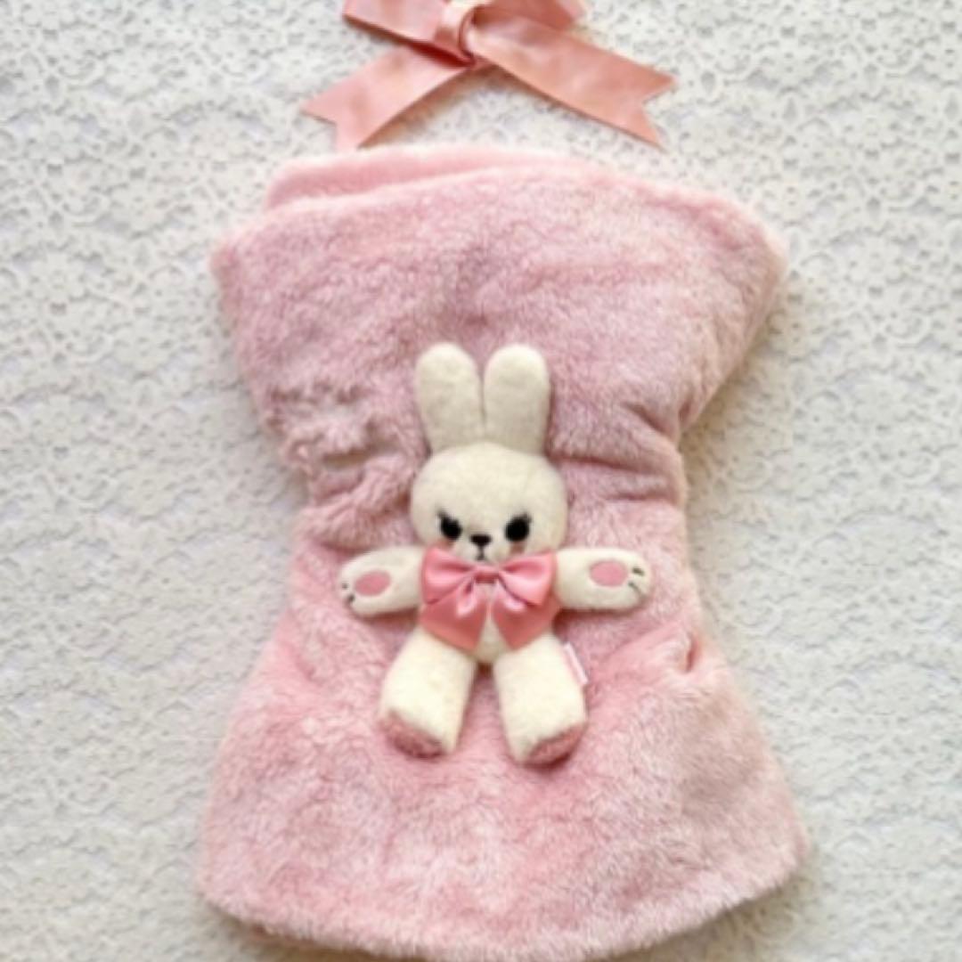 シャーリーテンプル　うさぎのブランケット