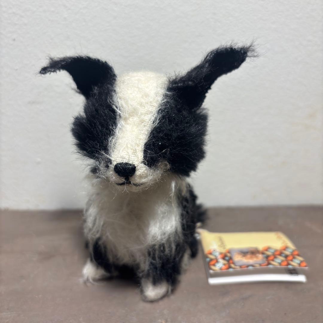 ボーダーコリー　アーティストテディベア　日本人作家様作品