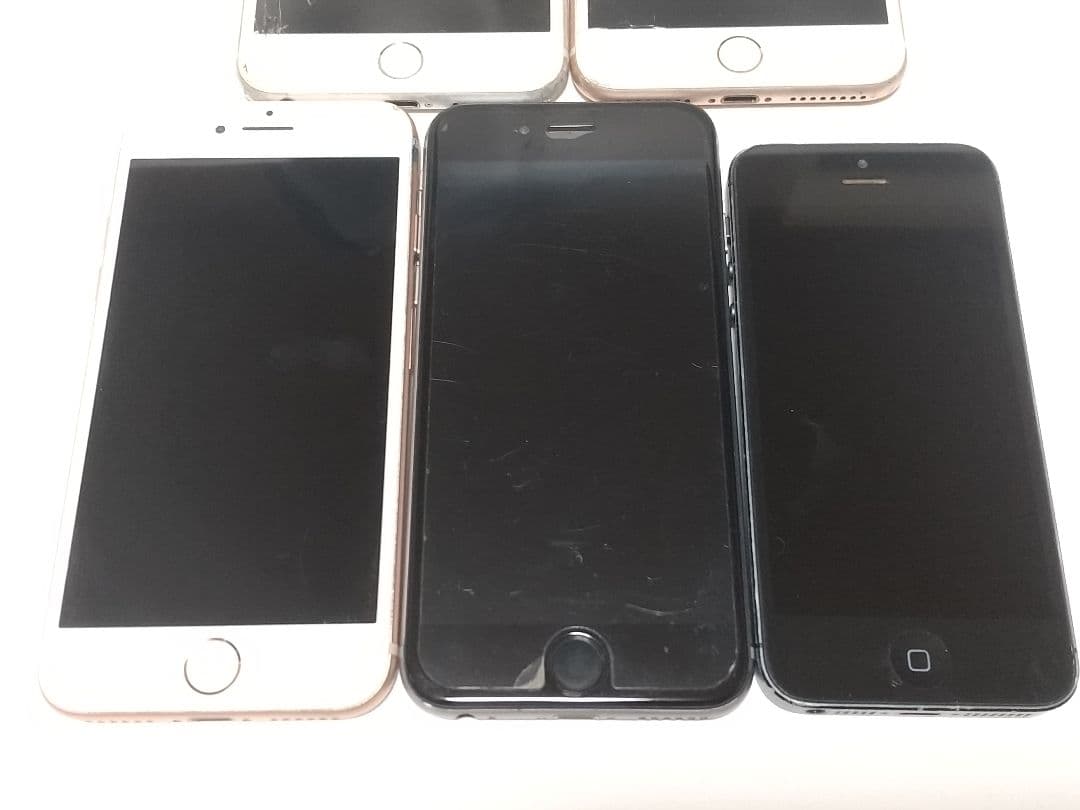 iPhone 5s/6/6s+/8/8+ 5台セット ジャンク