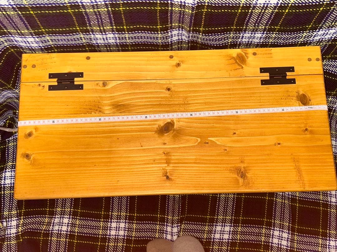 カントリー家具ハンドメイドベンチチェストラガディ＆アンディ　トールペイント