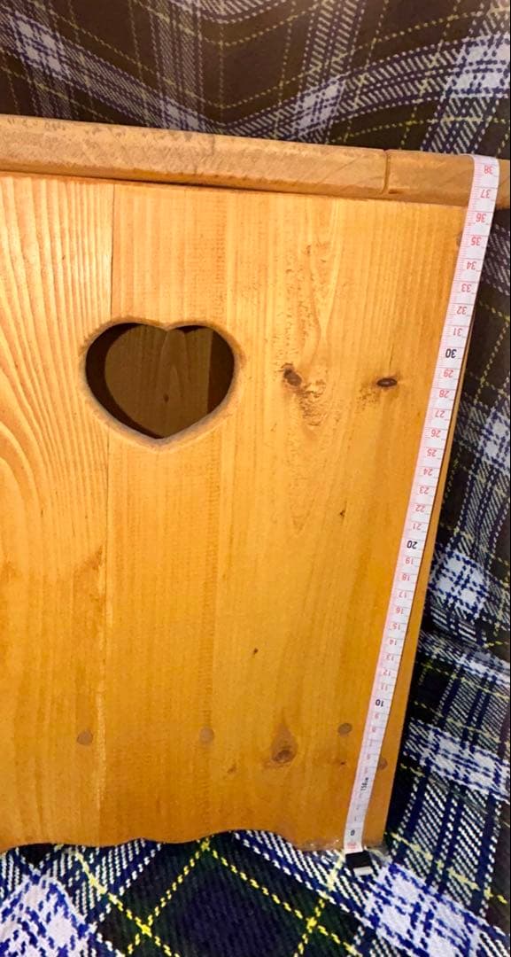 カントリー家具ハンドメイドベンチチェストラガディ＆アンディ　トールペイント