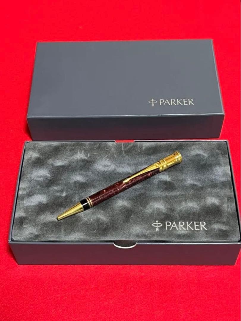 パーカーボールペン デュオフォールド‼️綺麗‼️専用ケース入‼️