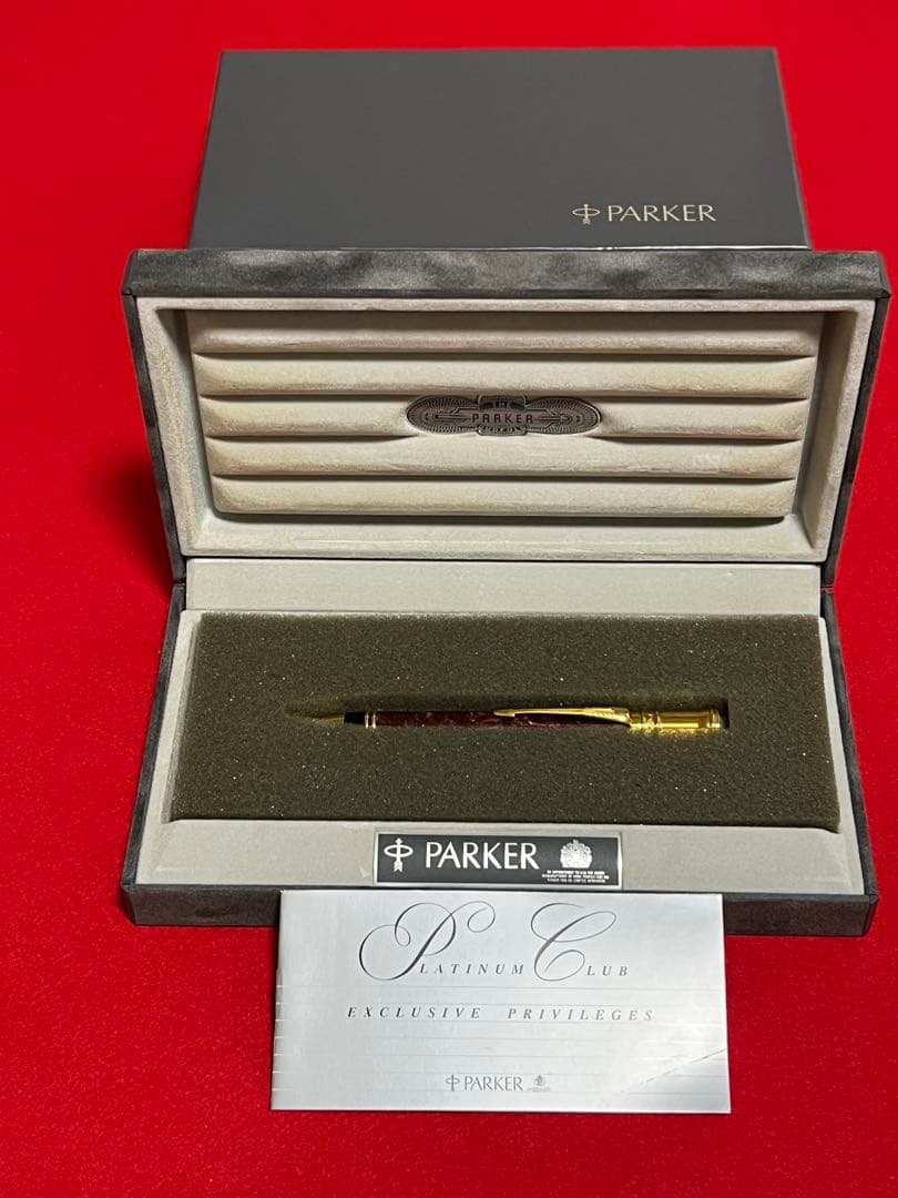 パーカーボールペン デュオフォールド‼️綺麗‼️専用ケース入‼️