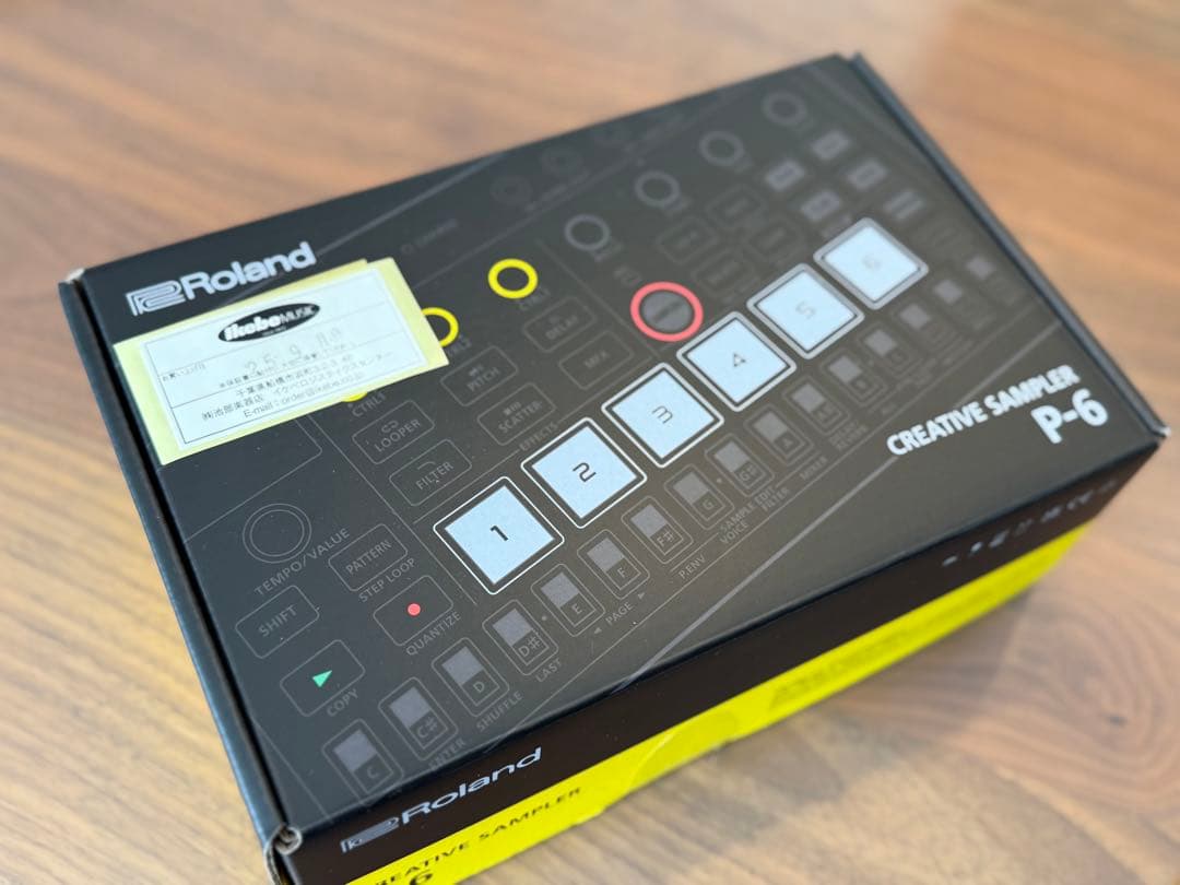 DJ機材 Roland AIRA Compact P-6 CREATIVE SAMPLER