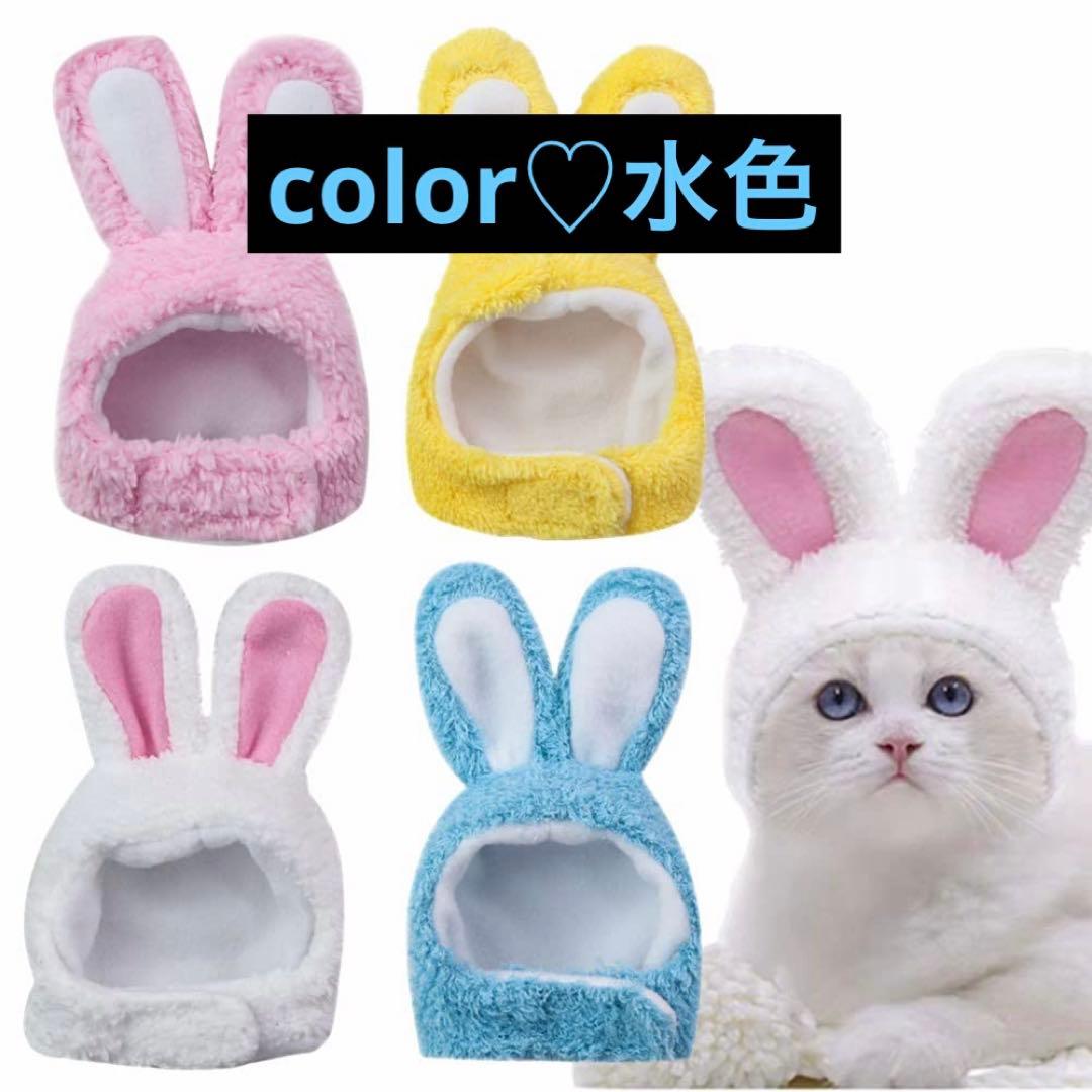 ❤️ラスト１点❤️猫犬用帽子 着ぐるみコスプレ うさぎ 可愛い 面白い 暖かい