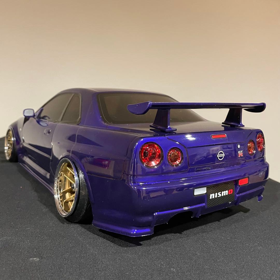 タミヤ　日産　スカイラインgt-r r34 1/10 ラジコンボディ　yd-2