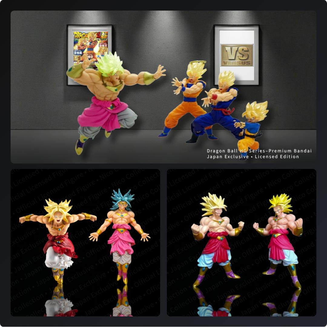 親子かめはめ波 ✅HG ドラゴンボール17 孫悟空 孫悟飯 孫悟天 ブロリー