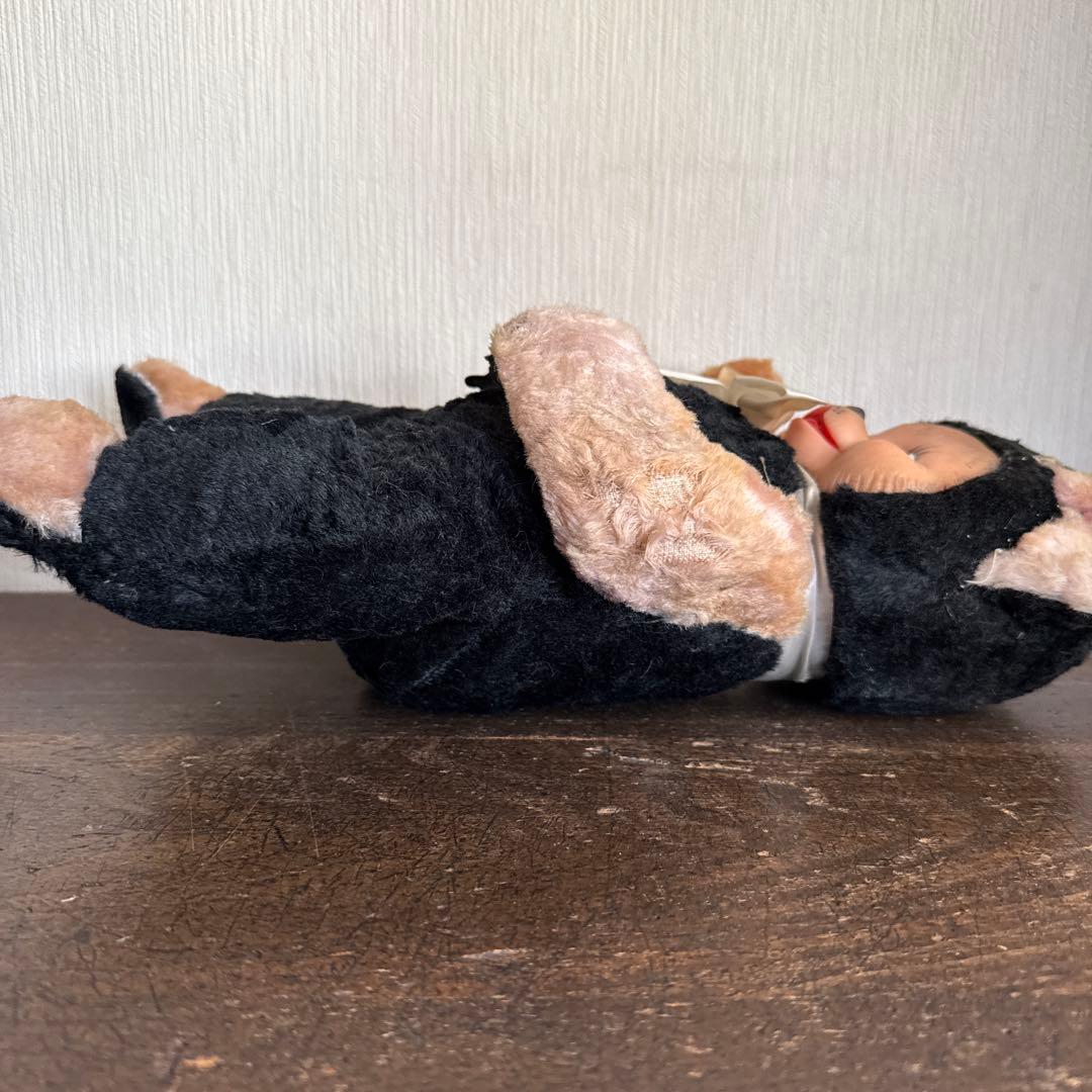 Hirsch Toys ヒルシュ　ラバーフェイス　ドール　ビンテージ　クマ