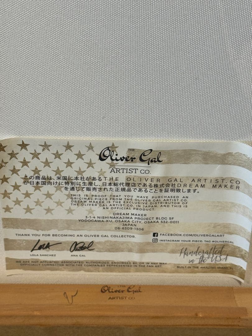 オリバーガル OliverGal 絵画 The Look of A Lady