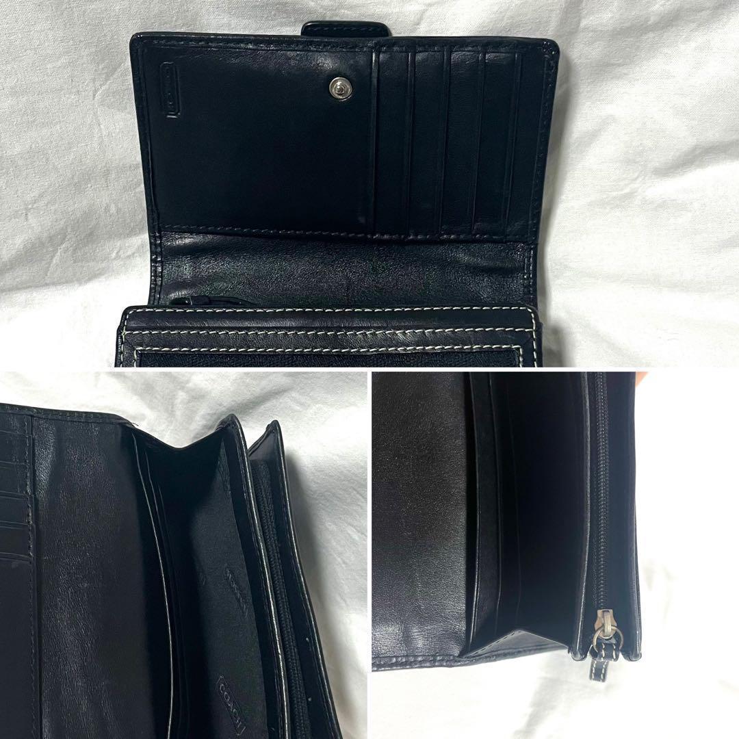 【専用！】コーチ 財布 ミニウォレット 二つ折り財布 小銭入れありレディース