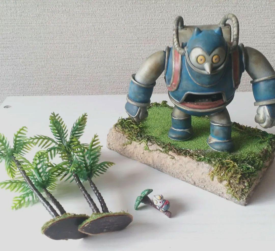 【バンダイプラモデル】Dr.スランプアラレちゃんキャラメルマン１号ジオラマ完成品