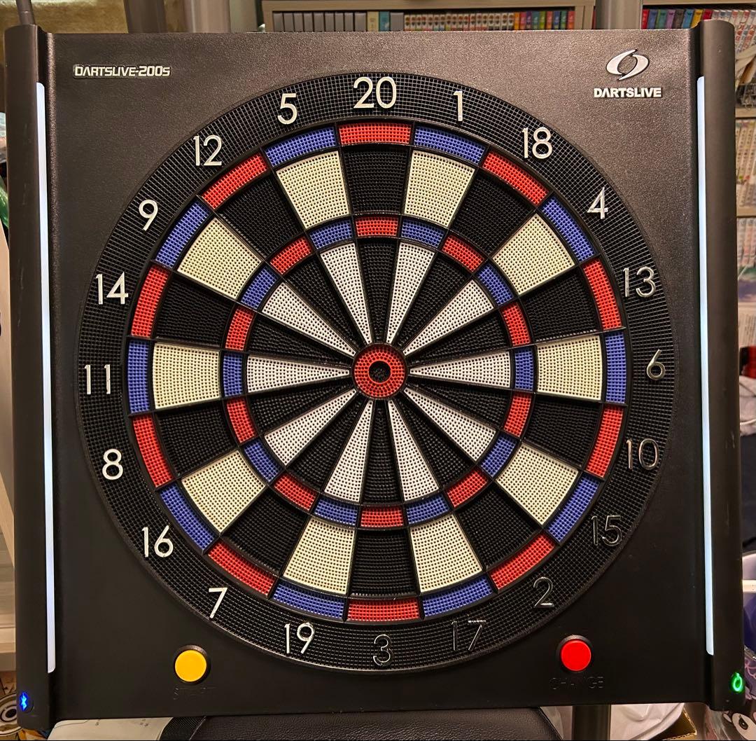 ダーツライブ200S&折りたたみ式スタンドセット　ボード取り付け済み