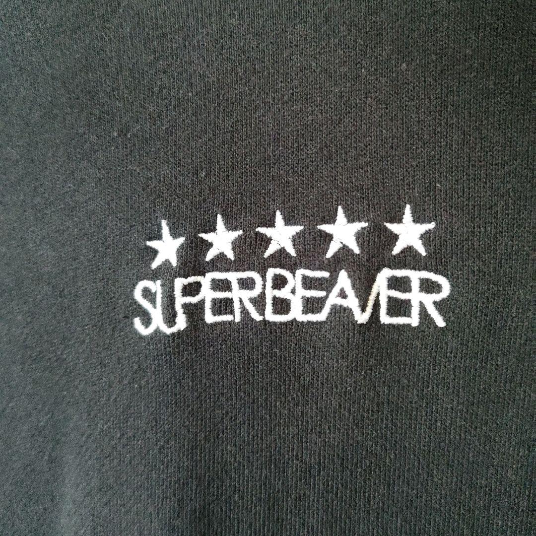 SUPERBEAVER　パーカー　ブラック　XL