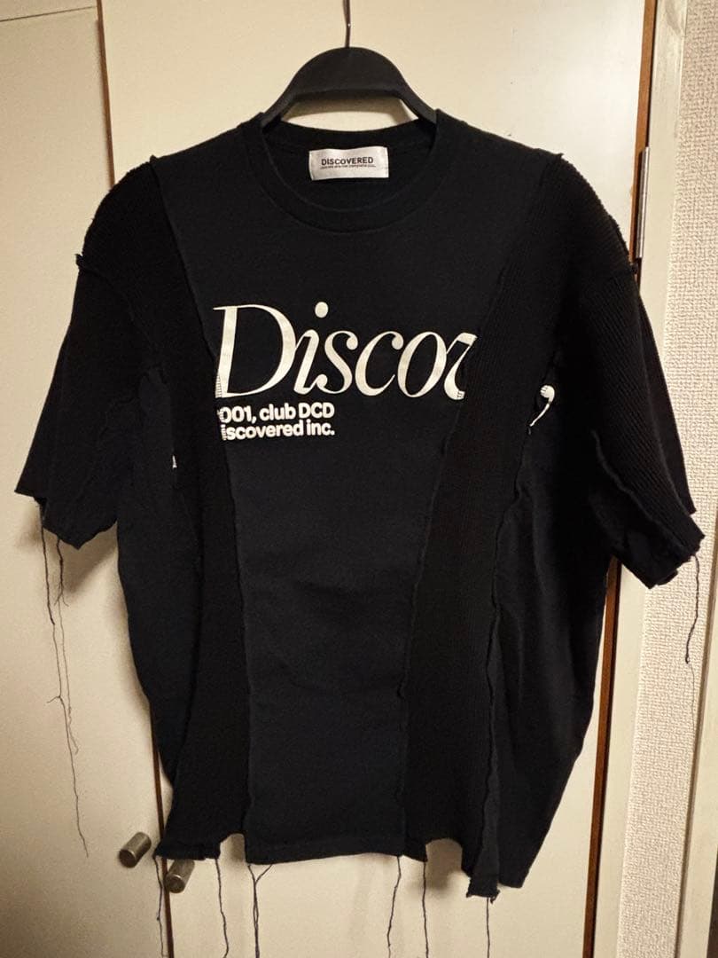 DIScovered ドッキングTシャツ　ブラック