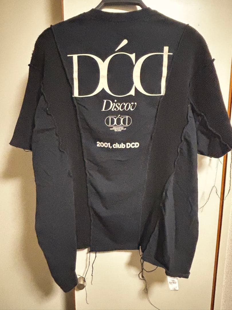 DIScovered ドッキングTシャツ　ブラック