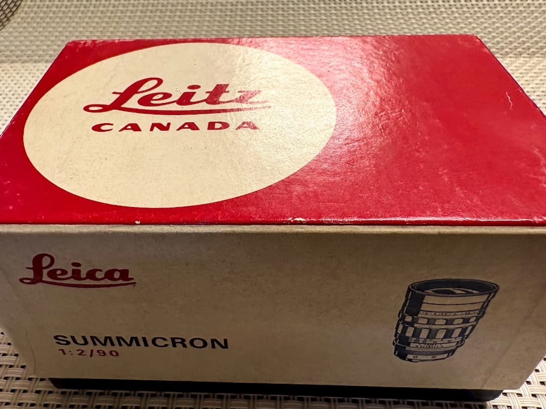 値下げしました。ライカズミクロン 90mm/202万台 2オーナー美品