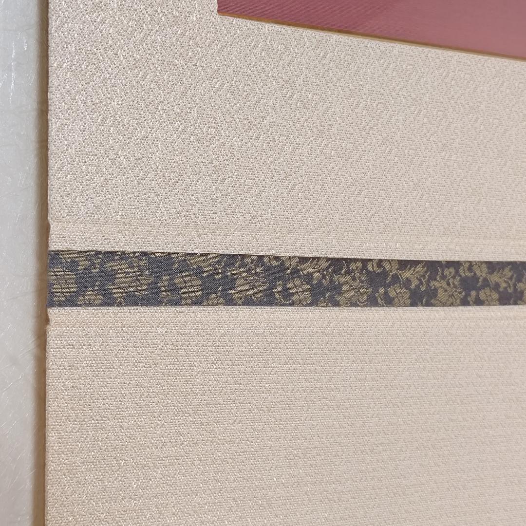 値下げ【新品・未使用】陶板掛軸　染付雀　清水焼　インテリア　貴重品