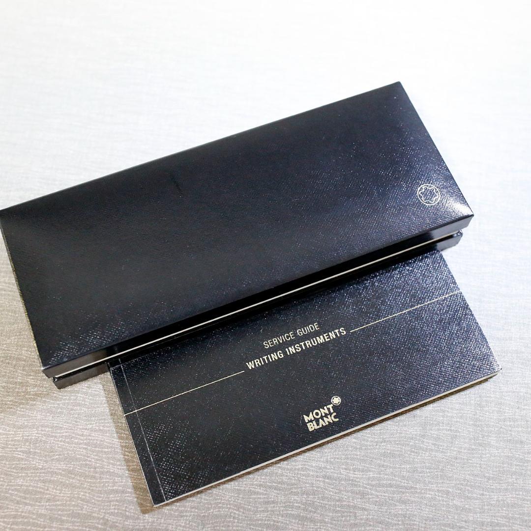 【レア美品 送料込み】モンブラン ボールぺン ソリテール ブラック＆ゴールド