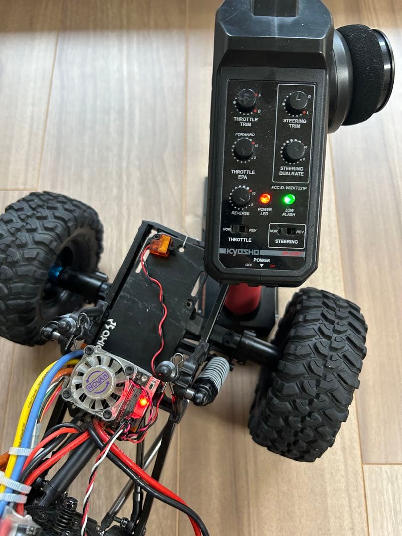 アキシャル　scx10 novak GoaT 3s 18.5tモーター　　京商