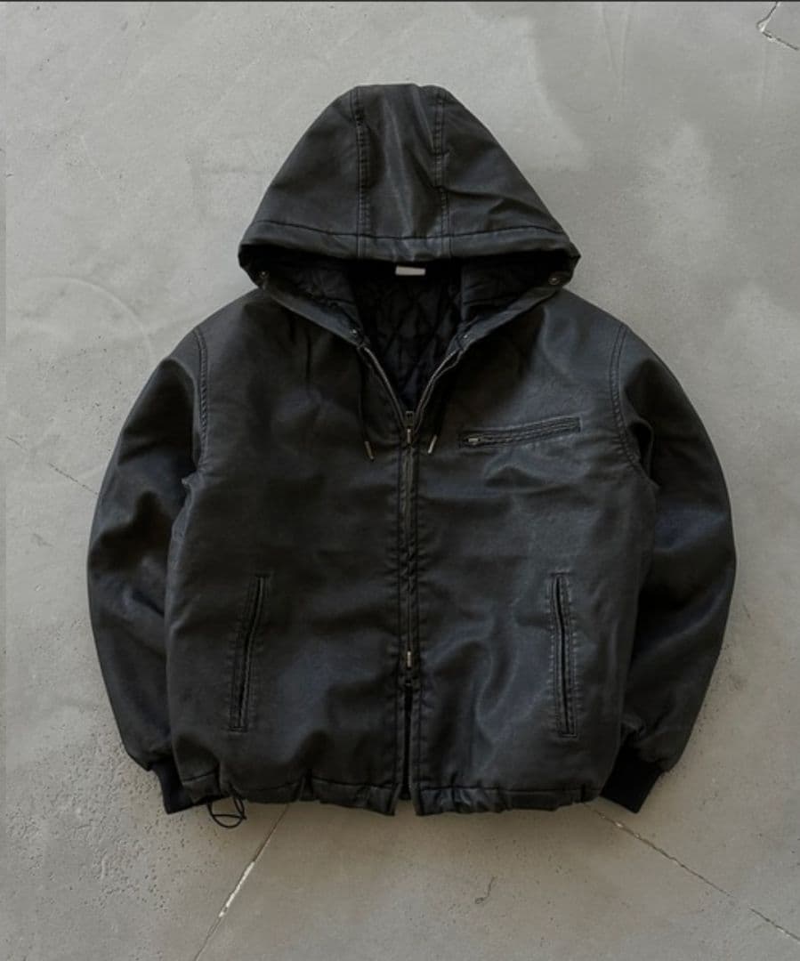 【wishforever】2wayダブルジップブルゾン