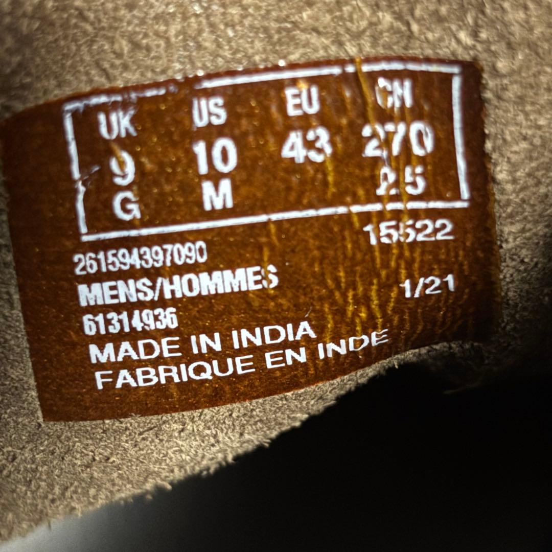 ♡未使用級♡ クラークス　ワラビー　スムースレザー　本革　ブラウン　1707