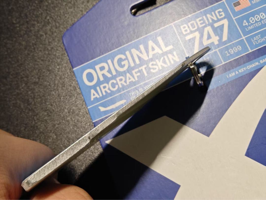 JetOneX Aviationtag B747-400M 元KLMオランダ航空