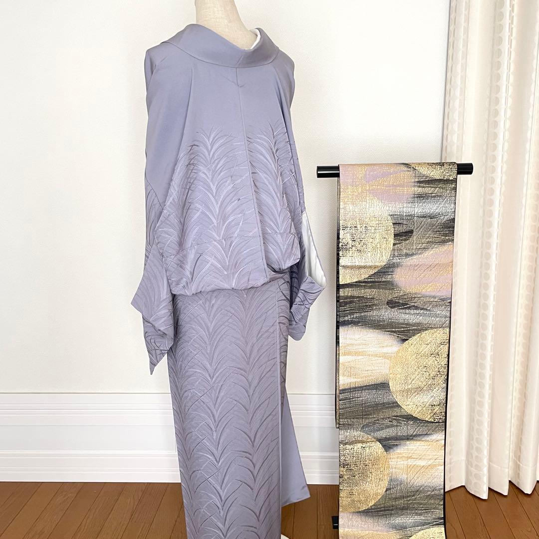 美色 色無地付下げ 大王松 トールサイズ裄丈67