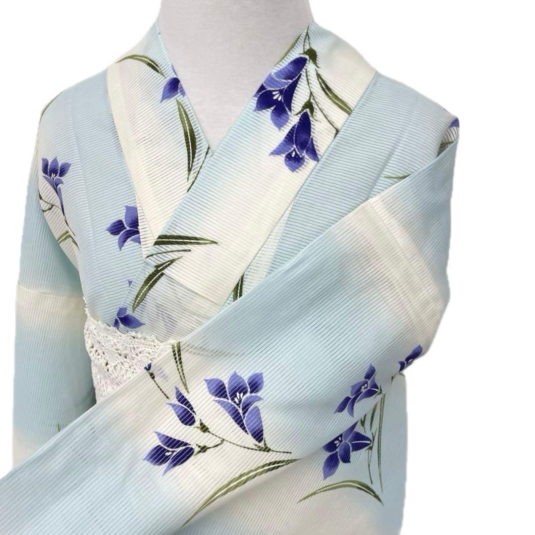 lilyです❣️ 【着物と帯 時流】Y25832◇浴衣◆綿絽 未使用品