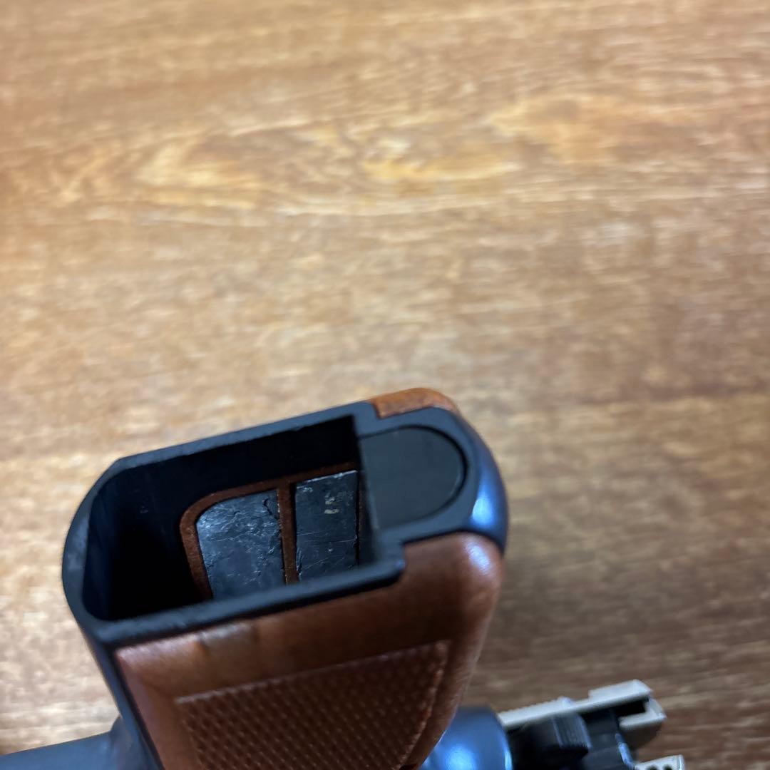 タナカワークス　ブローニングハイパワー　m1935　ハーフシルバー　ガスガン