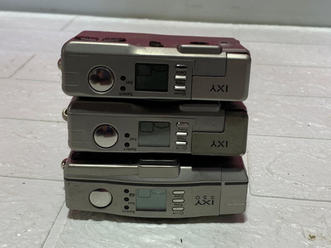 キャノン Canon IXY 330 コンパクトフィルムカメラ まとめ売り3個