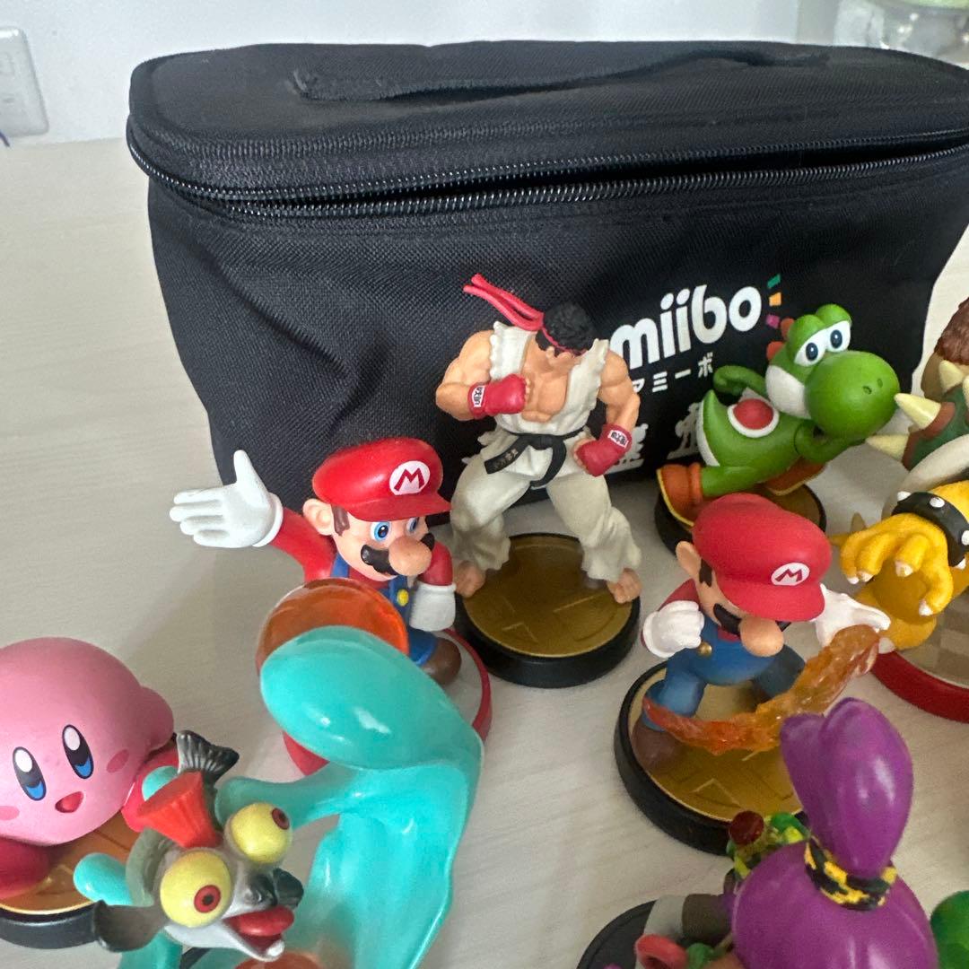 限定amiibo３点含グリーンガールパープルボーイオレンジイカなどアミーボ16点