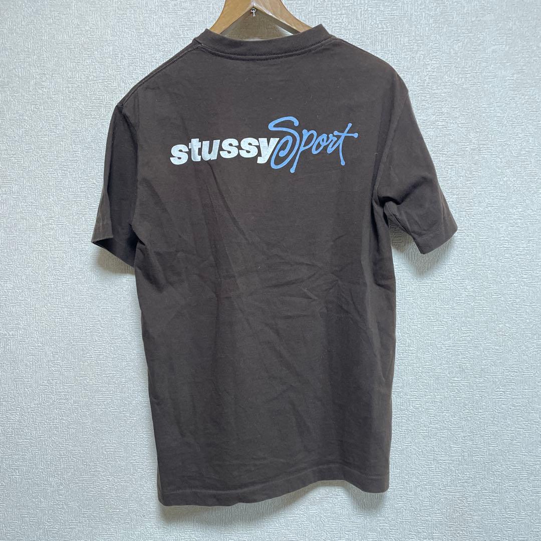 オールドstussy Sport Tシャツ M ブラウン