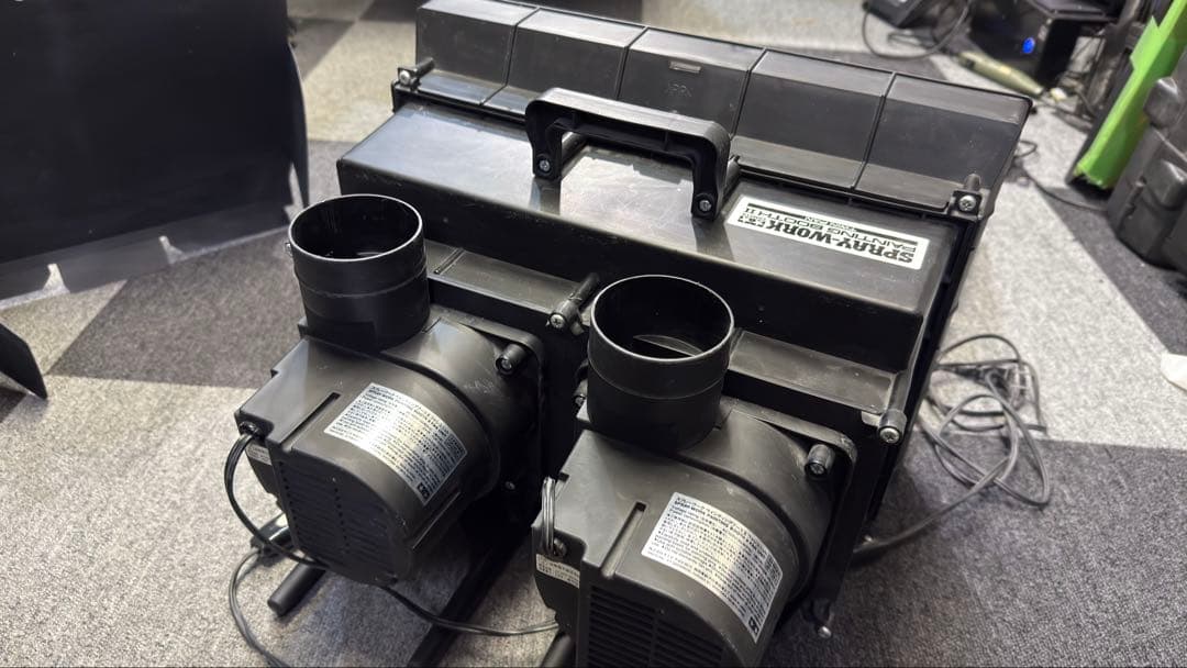 タミヤ　塗装ブース　ツインファン　ペインティングブース2 TAMIYA