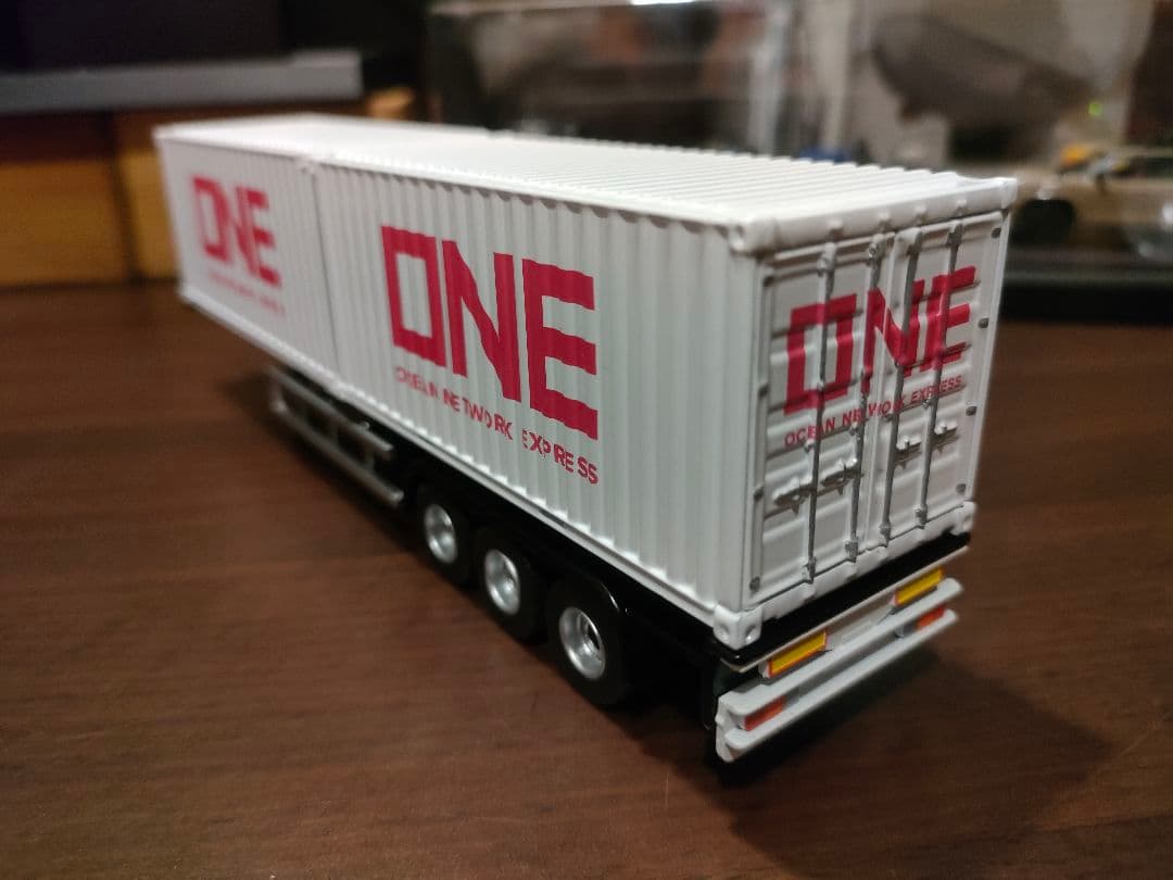 perka timemicro アクトロス コンテナ トレーラー 1/64