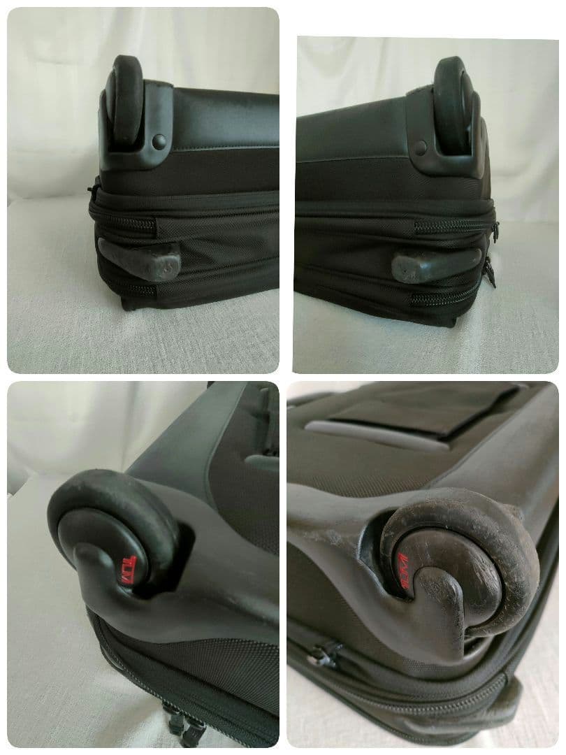 【極美品】TUMI 26127DH キャリーバッグ　機内OK　拡張可能　黒