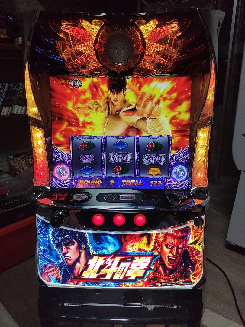 送料込みパチスロ実機 北斗の拳宿命　6号機　メダル不要