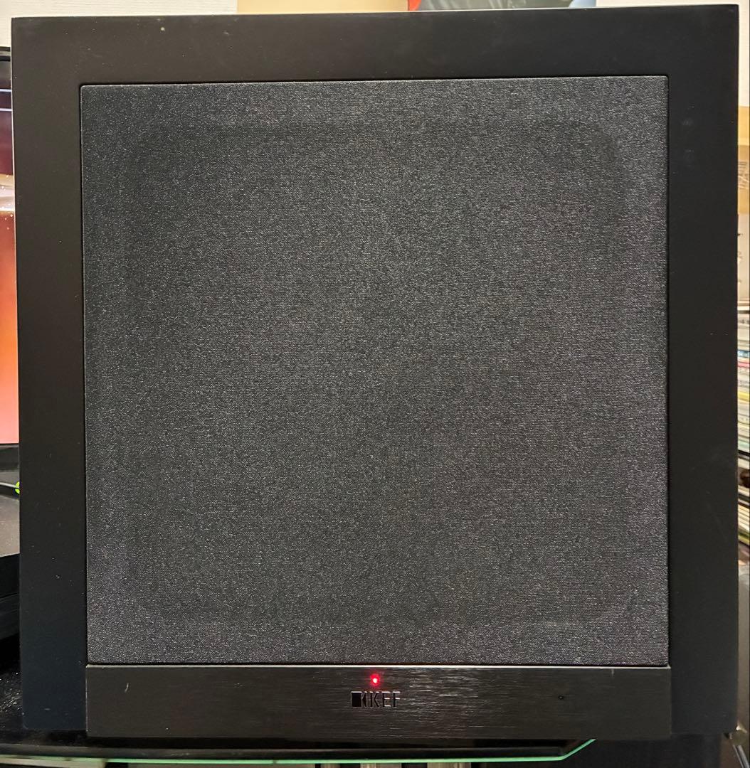 KEF T2 サブウーファー　ほぼ未使用品（10分だけ音出し確認済み）