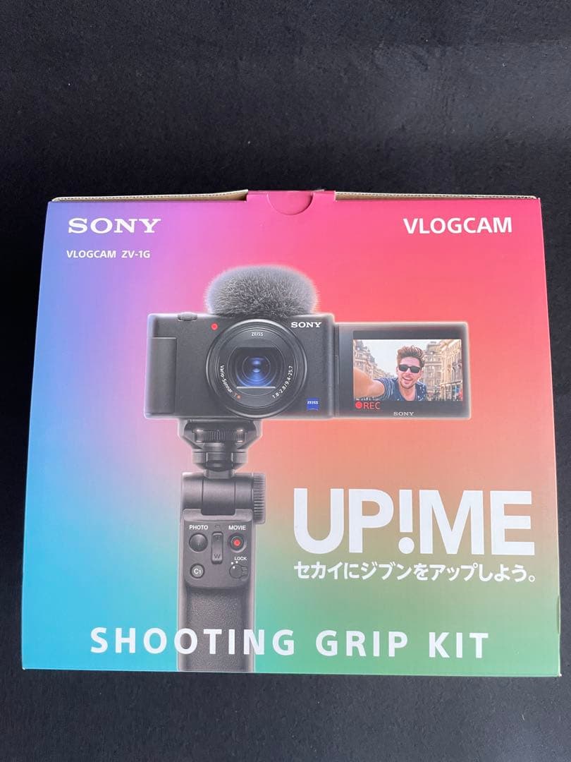 す*き様 ZV-1G SONY VLOGCAM、シューティンググリップ付き 新品