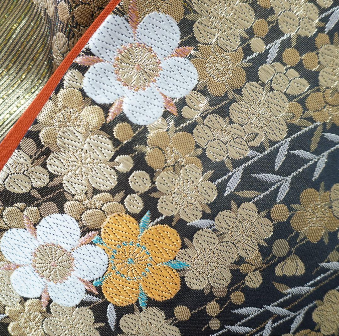 振袖　フルセット5点セット　【346i 】正絹　成人式　青系