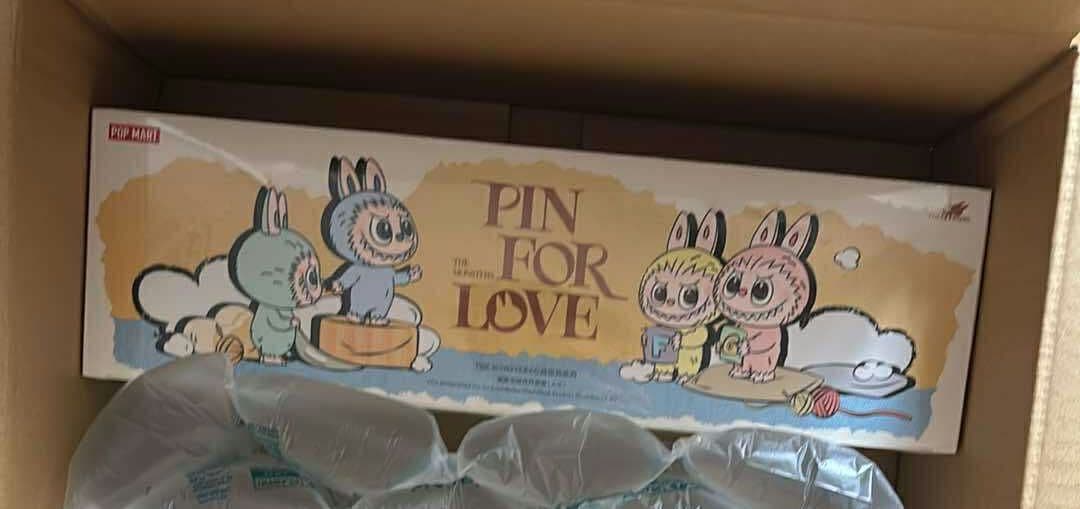 ポップマート ザ モンスターズ ラブブ ピンぬいぐるみ ペンダント (A-M)