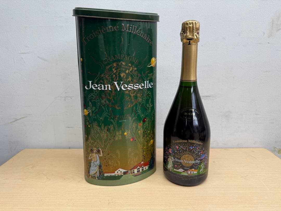 TG241☆未開栓品☆ジャンヴェッセル☆ミレジメ1995☆シャンパン☆箱付き